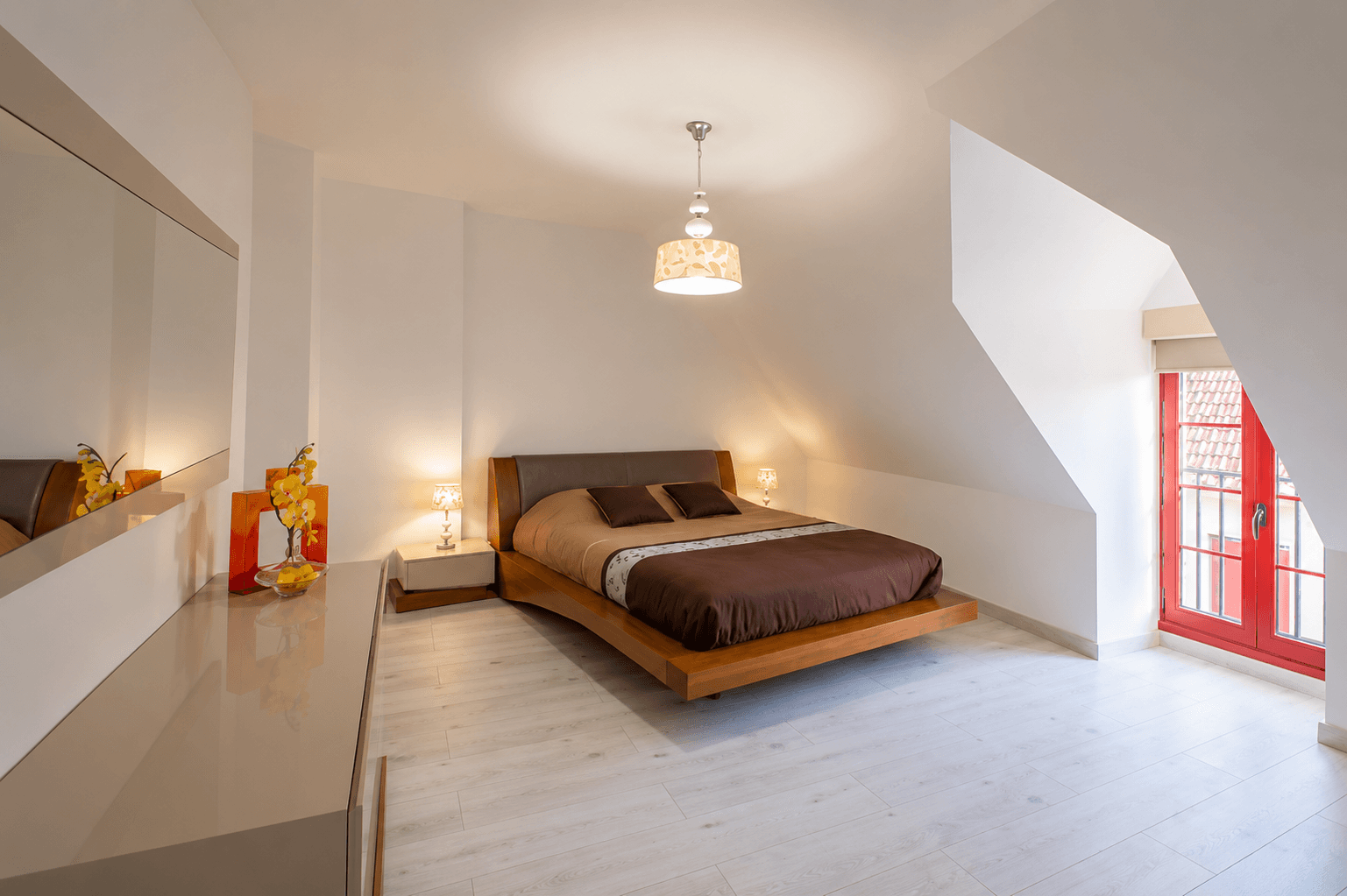 Chambre · vue jardin